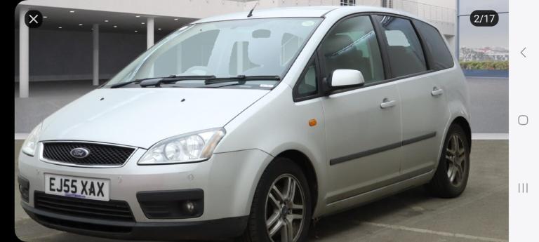 2005 Ford Focus C-Max 1.8 TDCi Zetec 5dr [Euro 4] MPV Diesel Manual