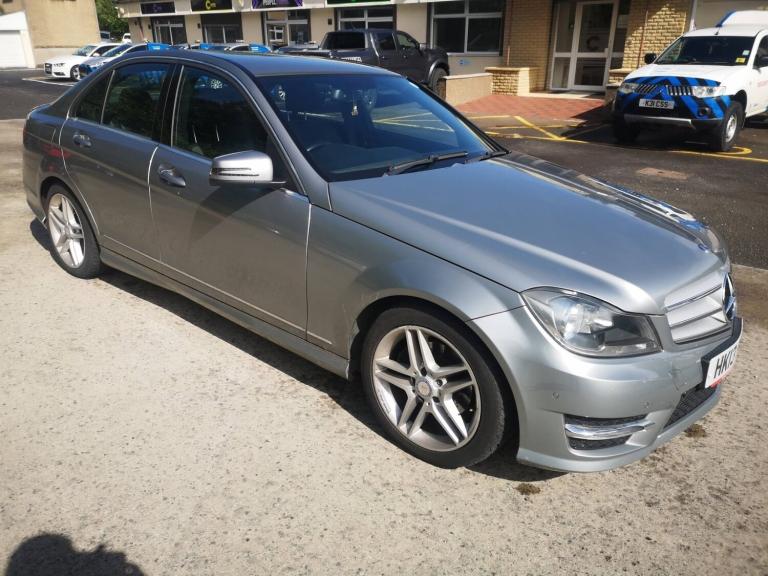 MERCEDES-BENZ C CLASS 2.1 C220 CDI AMG Sport Silver Auto Diesel 2013