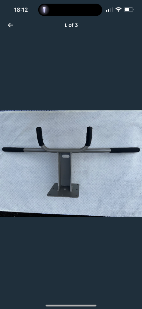 Heavy duty chin bar Narrow grip/wide grip