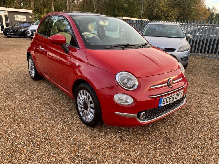 2016 Fiat 500 1.2 Lounge 3dr HATCHBACK Petrol Manual