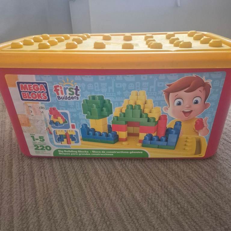 Mega Bloks First Builders 220 Piece Set – Good Condition