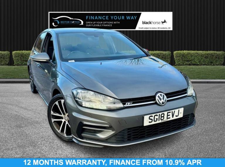 2018 18 VOLKSWAGEN GOLF 1.5 TSI EVO R-LINE HATCHBACK 5DR PETROL MANUAL EURO 6 (S