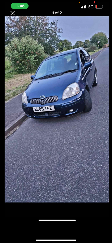 Toyota, YARIS, Hatchback, 2005, Manual, 1298 (cc), 5 doors
