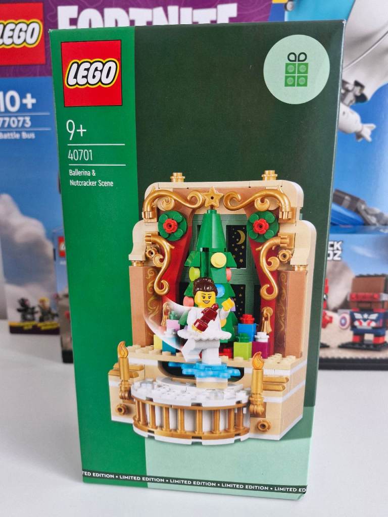 image for Lego Christmas Ballerina Nutcracker Scene NEW