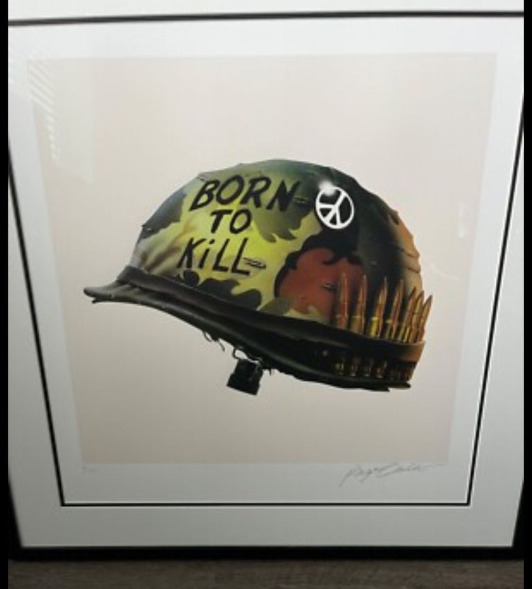 Full Metal Jacket Signed Print Framed