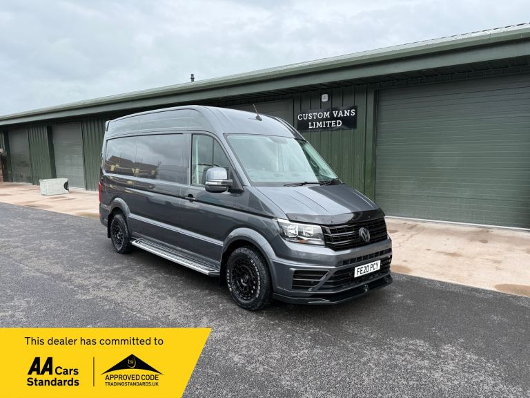 VOLKSWAGEN CRAFTER TRENDLINE 2.0TDI 140 MWB GREY EURO 6 ***VAT INCLUDED***