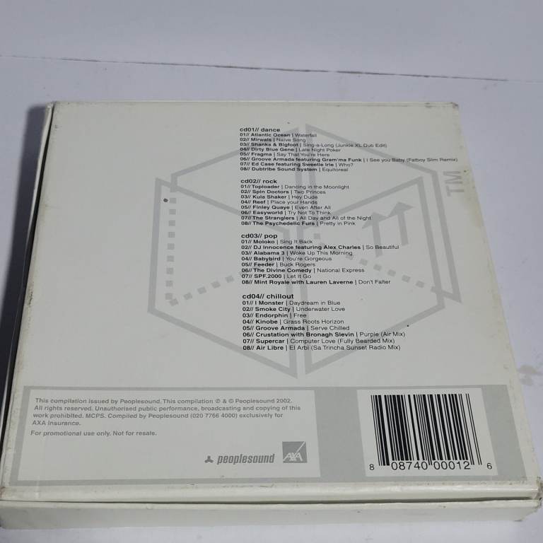 Various Artists : This Way Up - 4 CD Box Set Excellent Condition aa7