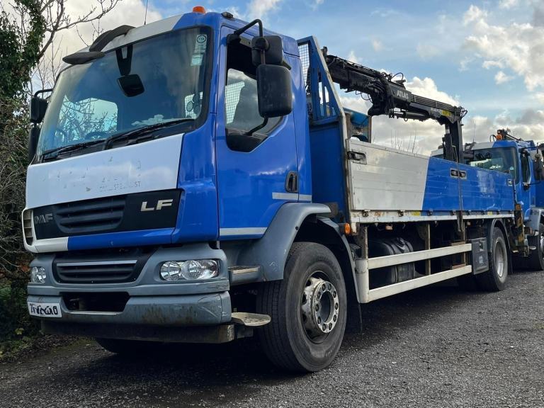 2012 DAF LF 55.220 DROPSIDE 18T WITH ATLAS 92.2 CRANE