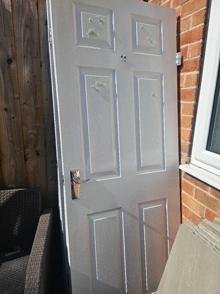 White Internal Door with Handle – Good Condition | in York, North ...