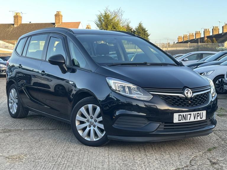 2017 VAUXHALL ZAFIRA TOURER 1.4 i Turbo Design Black Petrol 7 SEATS - PX SWAP DE