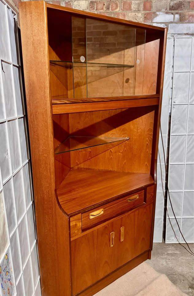  G Plan Teak Fresco Corner Cabinet / Bar - Late 1960s–1970s) – Stunning Mid-Century Design