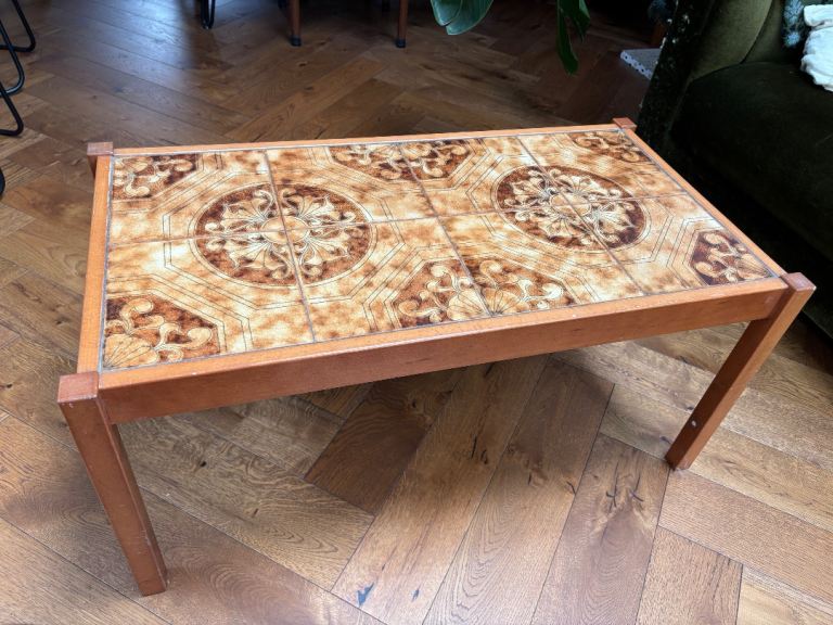 Free Vintage Tiled Coffee Table – Good Condition