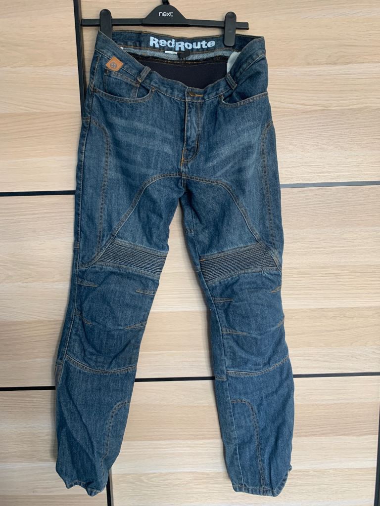 Red Route ladies motorbike trousers - size 10