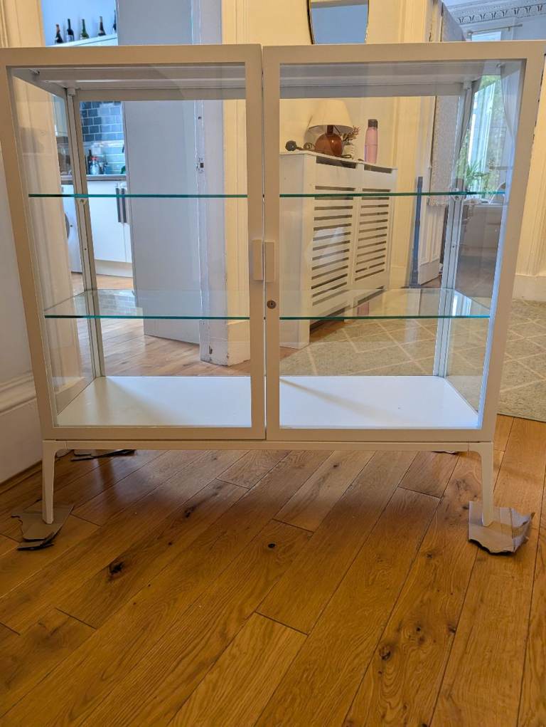 IKEA white display cabinet 