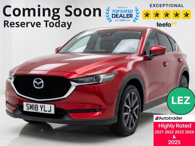 2018 Mazda CX-5 2.0 Sport Nav 5dr ESTATE PETROL Manual