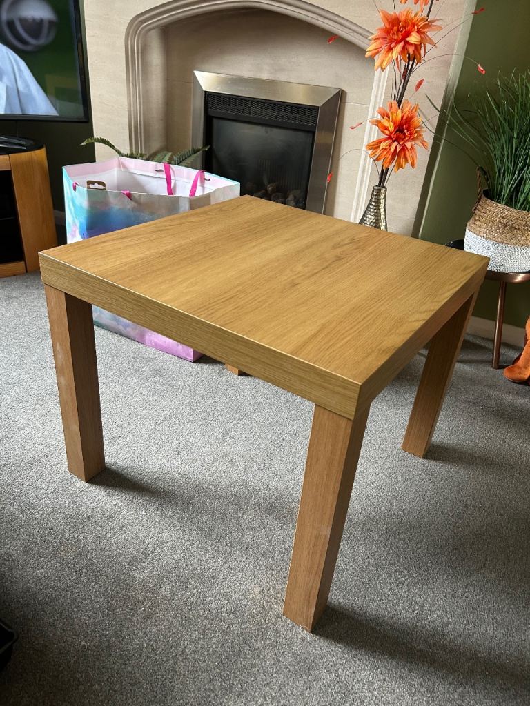 2 x IKEA Lack coffee tables 