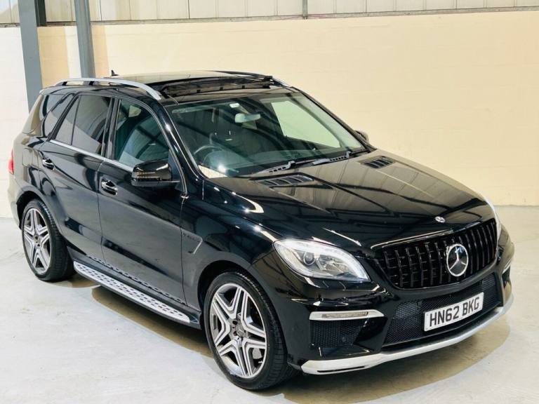 2012 62 MERCEDES-BENZ M-CLASS 5.5 ML63 V8 AMG SUV 5DR PETROL G-TRONIC 4WD EURO 5