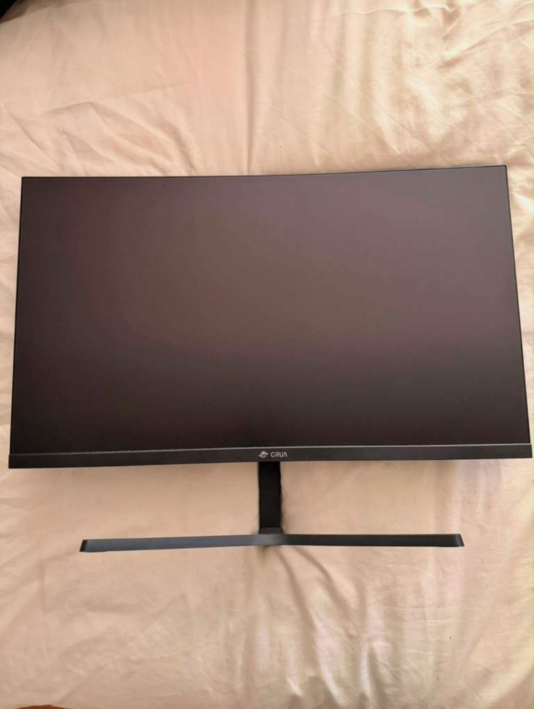 CRUA Gaming Monitor – Black, great Condition