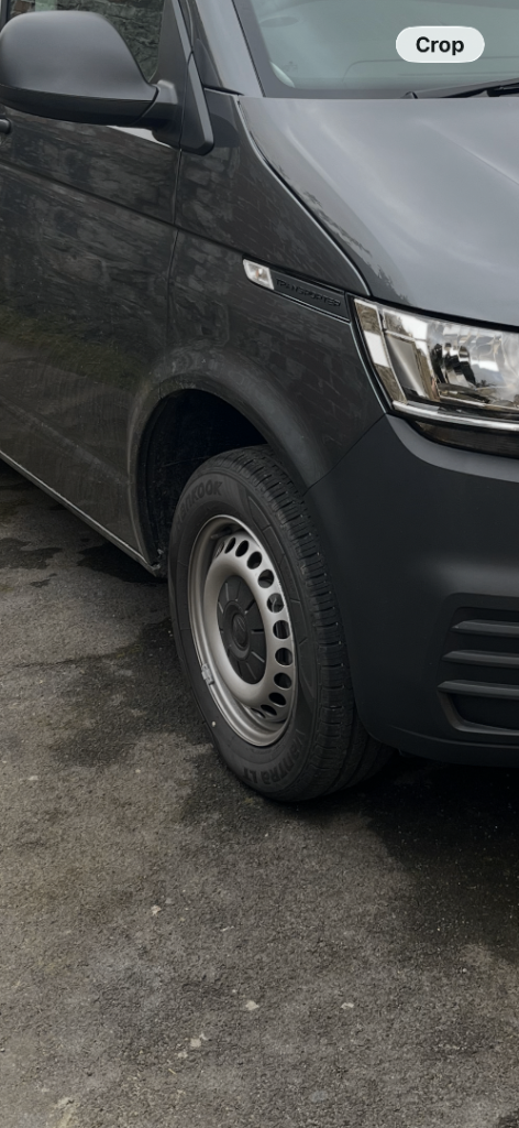 VW Transporter T6.1 2024 16 inch steel wheels brand new with tyres 