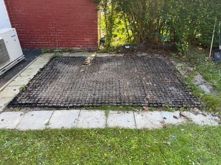 12ft x 8ft Ecobase Fastfit Plastic Shed Base / Interlocking Flooring