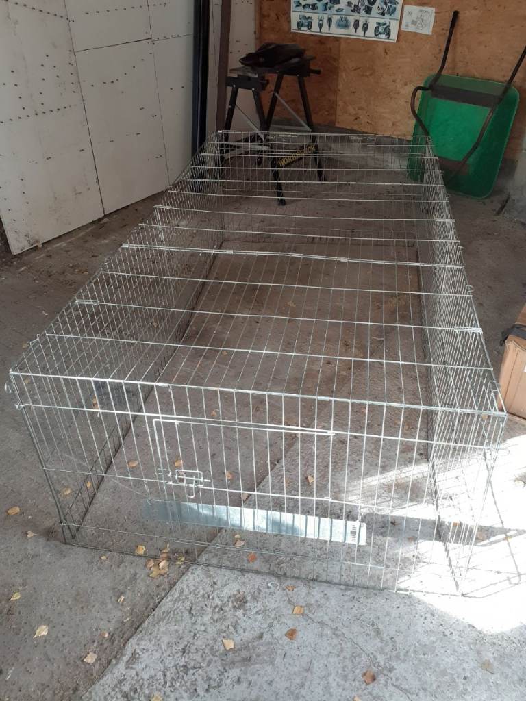 Rabbit guinea pig large metal exercise enclosure run 