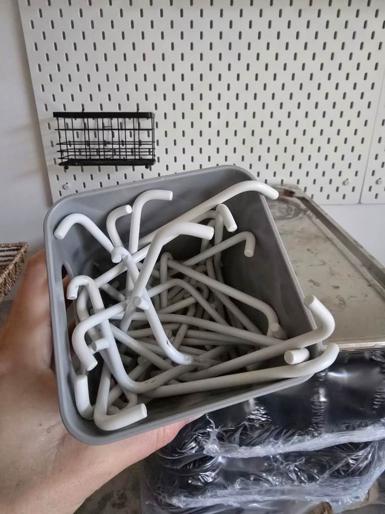 IKEA SKÅDIS Pegboards + Huge Bundle of Accessories