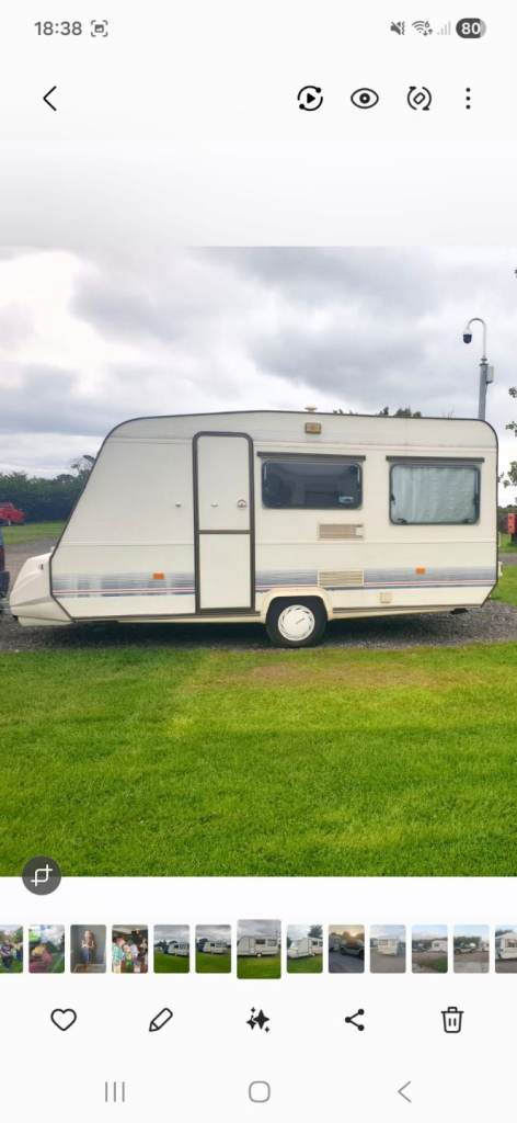 Adria optima 440 4 berth lightweight classic caravan