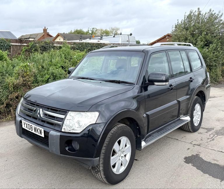2008 MITSUBISHI SHOGUN EQUIPPE DI-D LWD 3.2L 7 SEATS MANUAL GEARS 92,000 MILES
