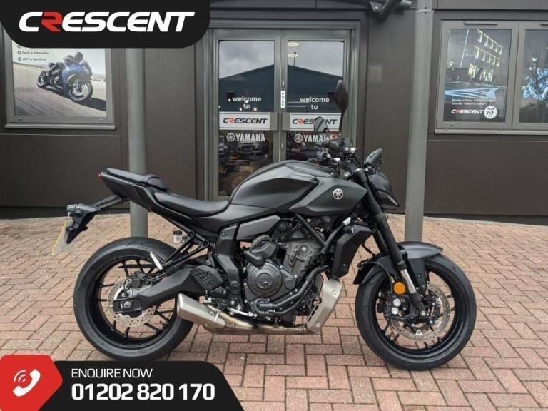 YAMAHA MT-07 YAMT 2026 - TECH BLACK - WARRANTY UNTIL 2029 - FIRST SERVICE DONE