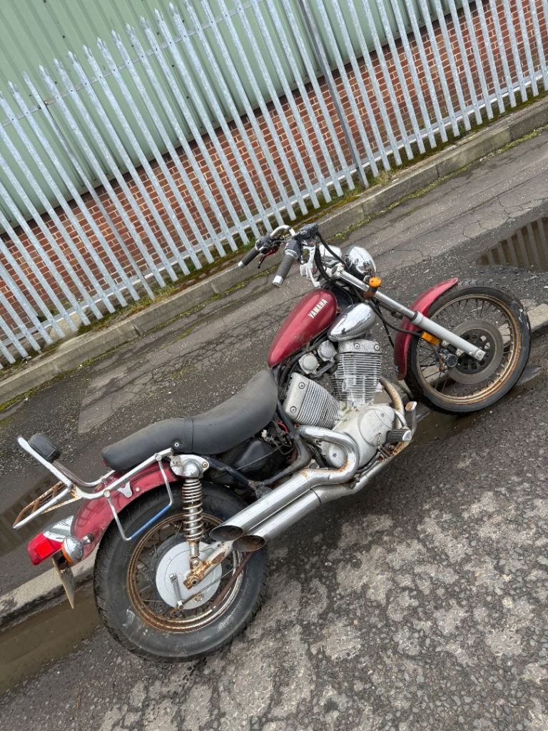 Yamaha XV 535 1988 running breaking 4 spares 