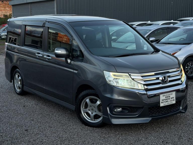2012 Honda Stepwagon SPADA RK5 2L PETROL AUTOMATIC GREY FACELIFT 8 SEATER 5 DOOR MPV ALLOYS  MPV ...