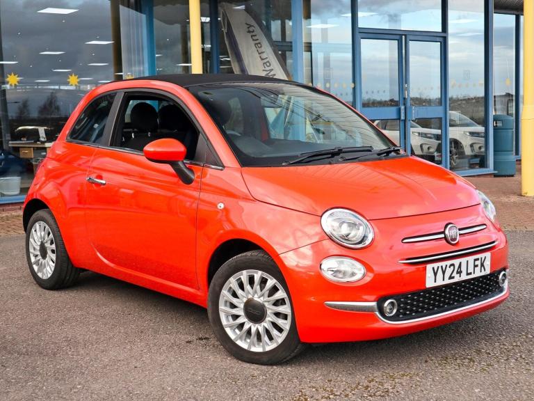 2024 Fiat 500 1.0 Mild Hybrid 2dr CONVERTIBLE PETROL Manual