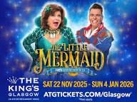 image for Little Mermaid Panto at Glasgow Kings theatre 22nd December 