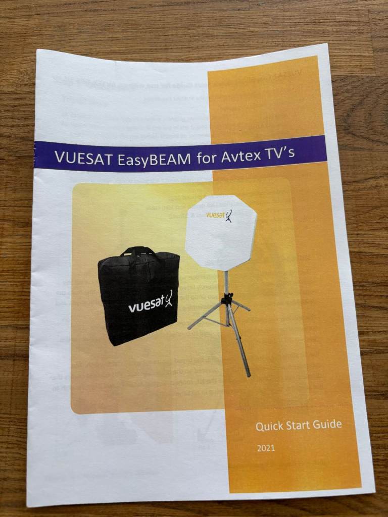 image for Vuesat Easybeam for any TV with (satellite input)