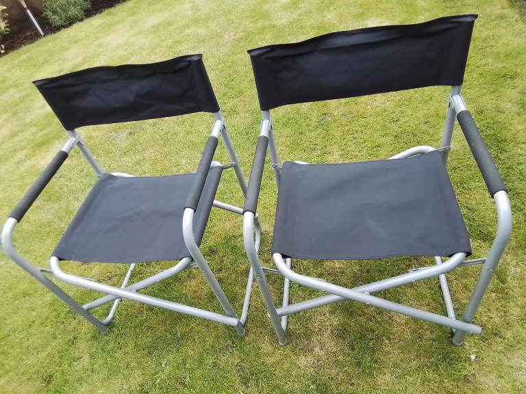 Chairs Directors folds flat