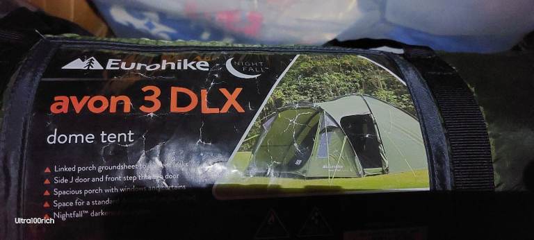 Eurohike Avon 3 DLX Nightfall Tent