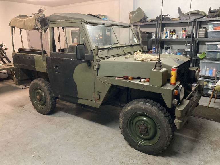 Land Rover Lightweight 24v FFR 1980 56HG29 ROYAL MILITARY POLICE