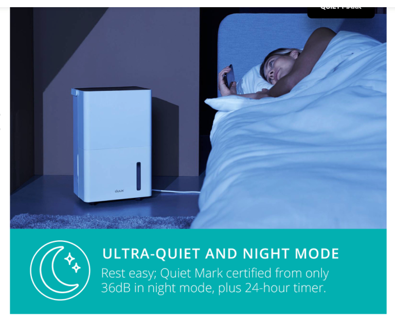 Avoid your kids getting asthma - Duux Bora Smart Dehumidifier | DXDH02UK - Which? Magazine Best Buy