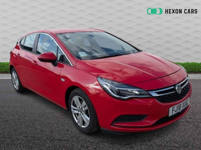 2018 Vauxhall Astra 1.6 Astra Tech Line Nav CDTi ecoTec S/S 5dr Hatchback Diesel Manual