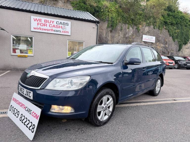 2013 62 SKODA OCTAVIA 1.6 TDI ESTATE 5DR DIESEL MANUAL 4WD EURO 5*FSH 12 STAMPS*