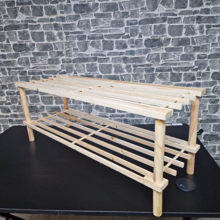 Small Wooden Shoe Rack