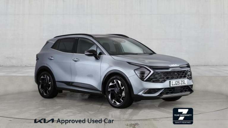 2025 Kia Sportage 1.6 T-GDi 48V GT-LINE S Automatic SUV Petrol Automatic