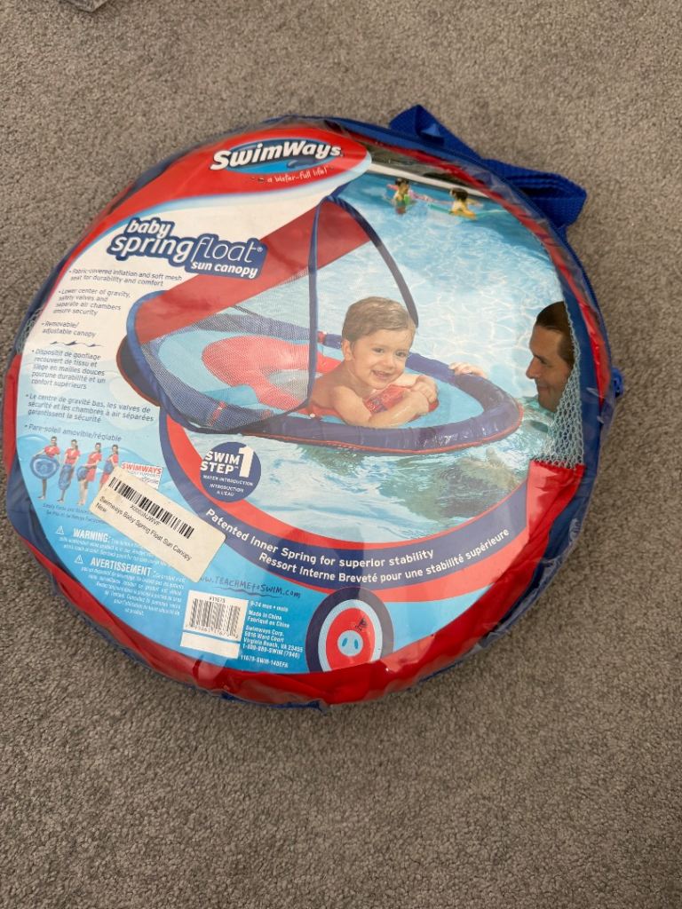 SwimWays Baby Float with Sun Canopy