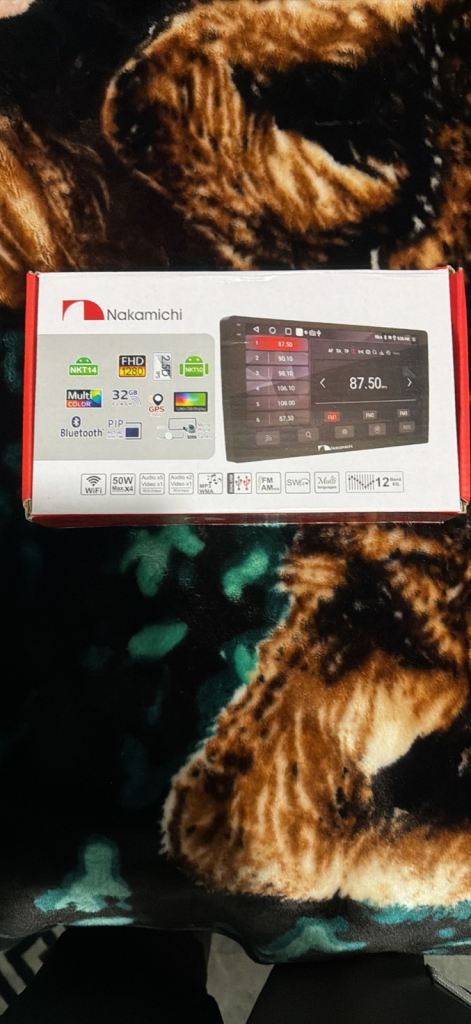 Nakamichi Touchscreen Android Car Stereo – Brand New – Boxed