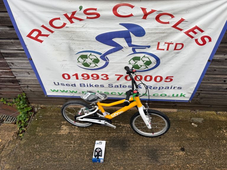 image for WOOM 3 16” Wheel Kids Bike. Yellow No2. Refurbished!!
