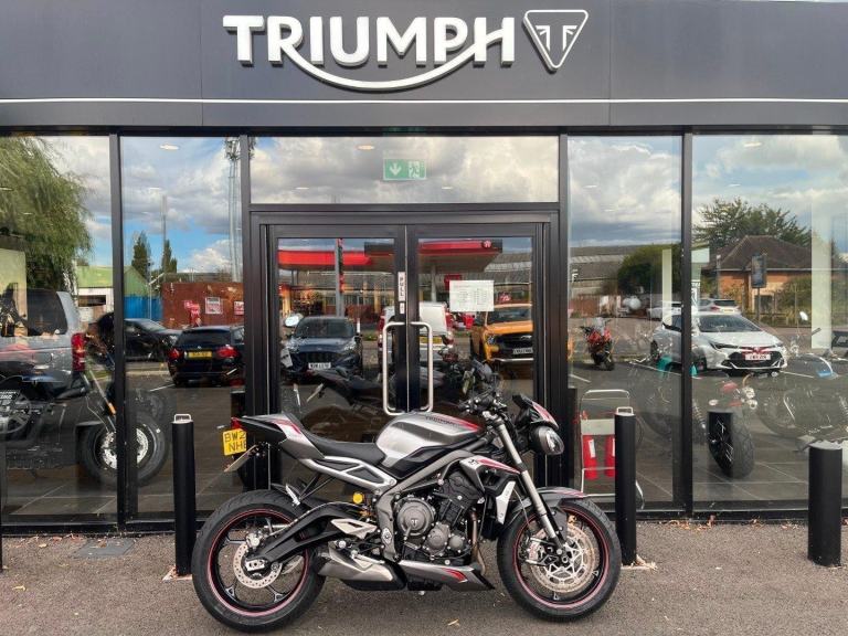 Triumph Street Triple RS 765cc 21 plate with 11642 miles in amazing coondition