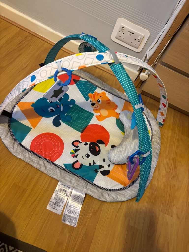 Colourful Baby Playmat with Arch – Good Condition