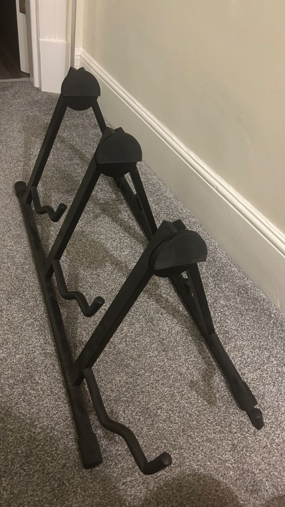 image for Triple Guitar Stand / Multi Guitar Stand