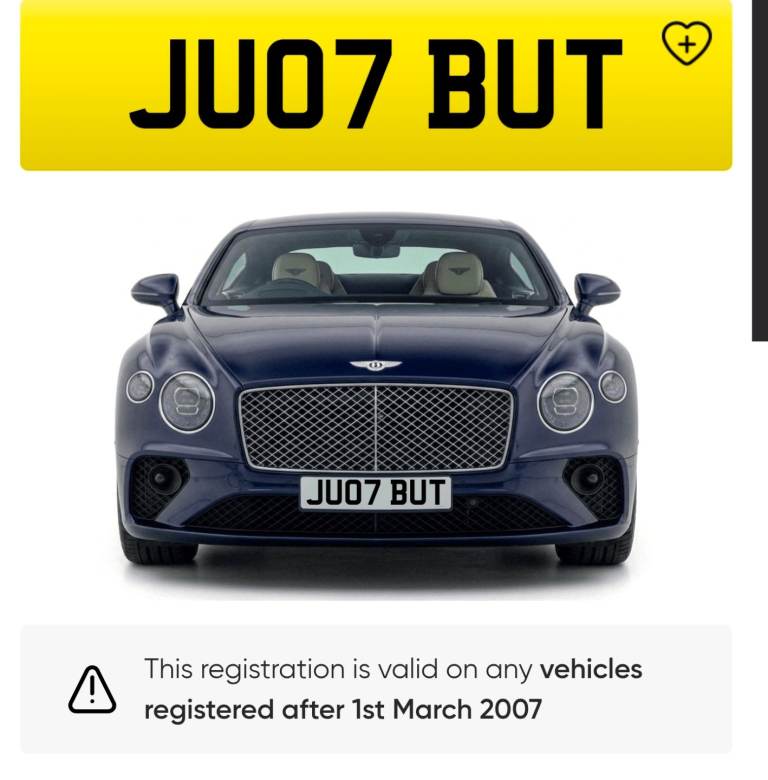 Private registration 
