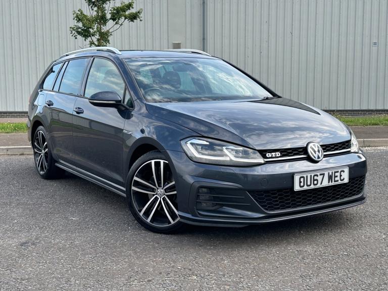 2017 67 VOLKSWAGEN GOLF GTD 2.0 TDI TURBO DIESEL DSG ESTATE  * ONE OWNER * FSH *